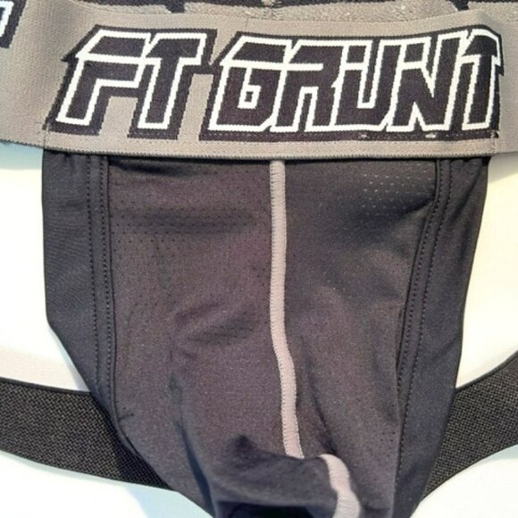 FORT TROFF Size "M" Grunt Corp Athletic Supporter- Black/Gray/White - Jock - Picture 7 of 10